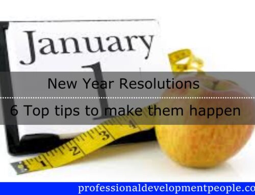 New Years Resolutions – 6 top tips to make them happen